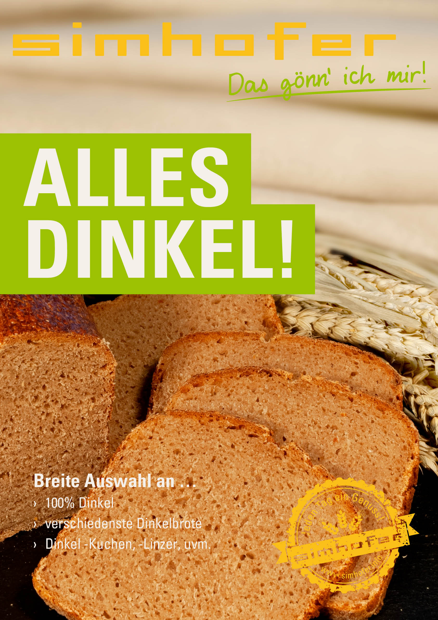 Alles Dinkel! | Bäckerei Simhofer GmbH